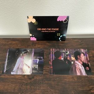 ❌ S O L D ❌ 🌺BTS Behind The Stage:PTD Las Vegas photography exhibition postcard